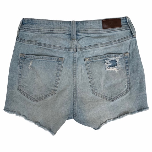 HOLLISTER denim shorts Size 25 light-wash High Rise Vintage Short high w… - Picture 3 of 9
